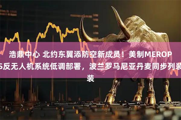 浩鼎中心 北约东翼添防空新成员！美制MEROPS反无人机系统低调部署，波兰罗马尼亚丹麦同步列装